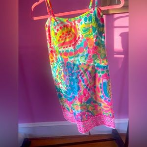 Vintage Lilly Pulitzer Dress with Tie Back!